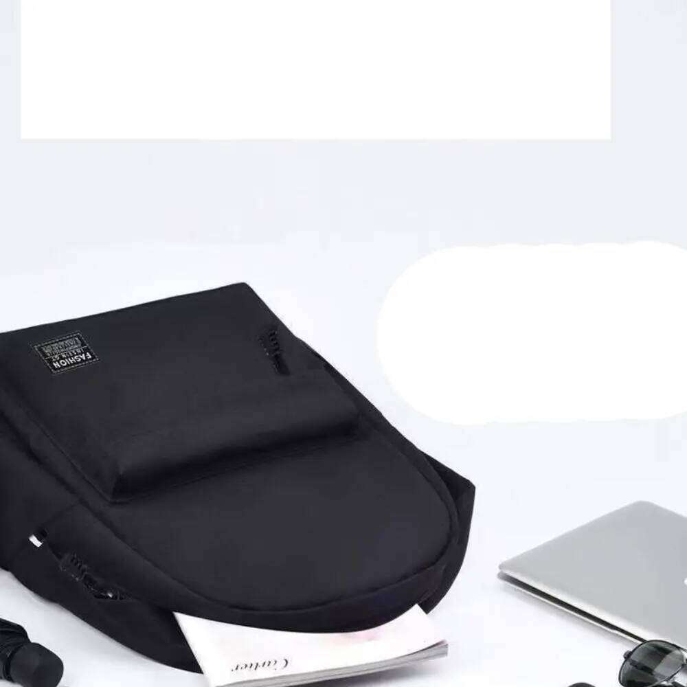 Trendy Men's Minimalist Versatile Large Capacity Student Computer Travel Bag Washable Backpack Z260124