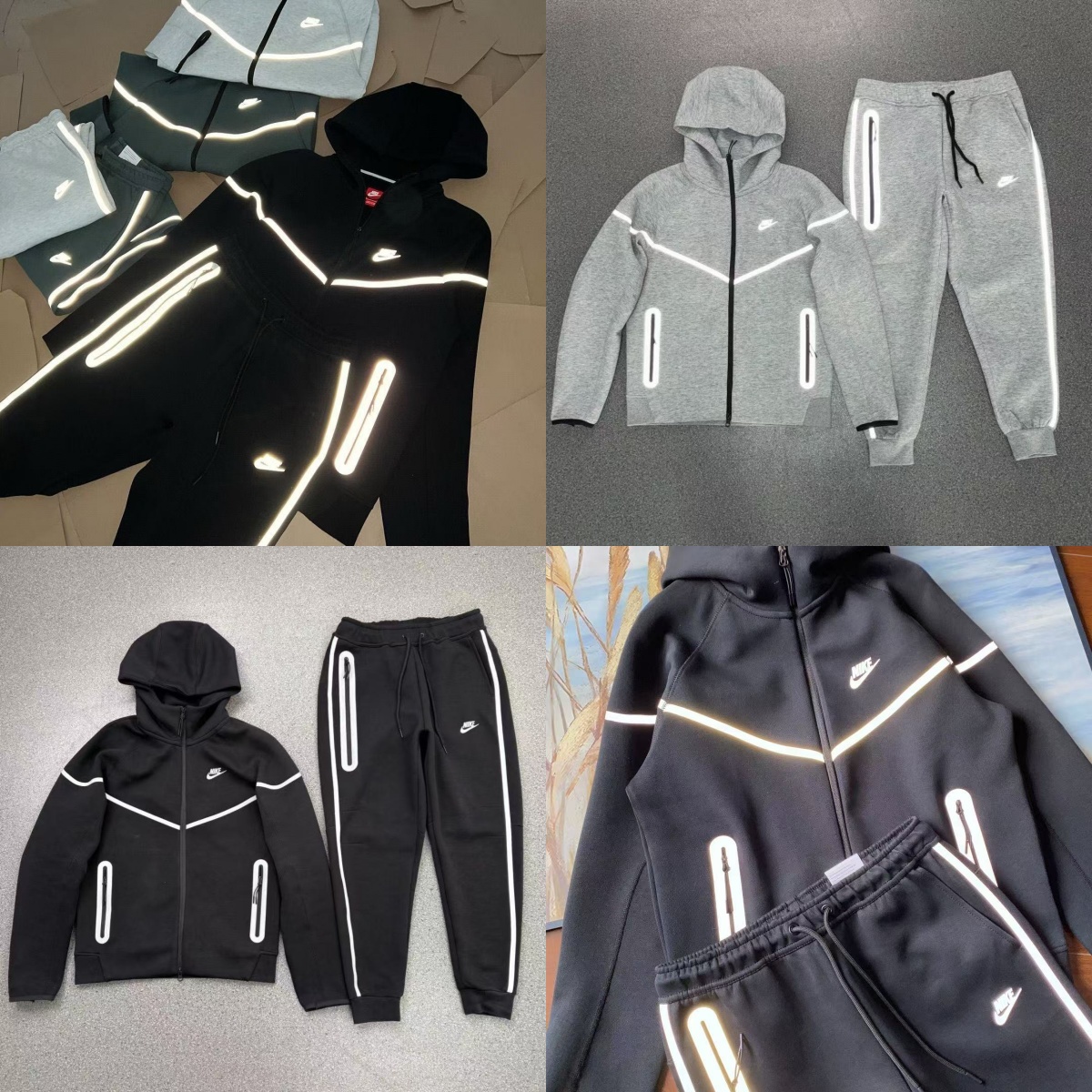niketechfleece tracksuits Mens Womens Hoodies Pants Tracksuits Sports Jackets Space Cotton Trousers Man Tracksuit Bottoms techfleece Man Joggers pants