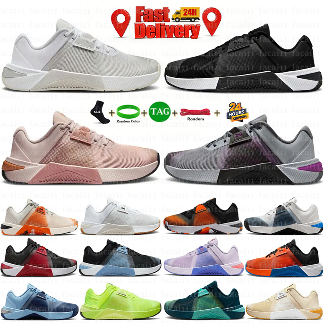 Metcon 10 running shoes men women classic ventilate mesh White Black Gum Vivid Purple Pink Orange slip-resistant Rubber outdoor sports shoes Size 36-45