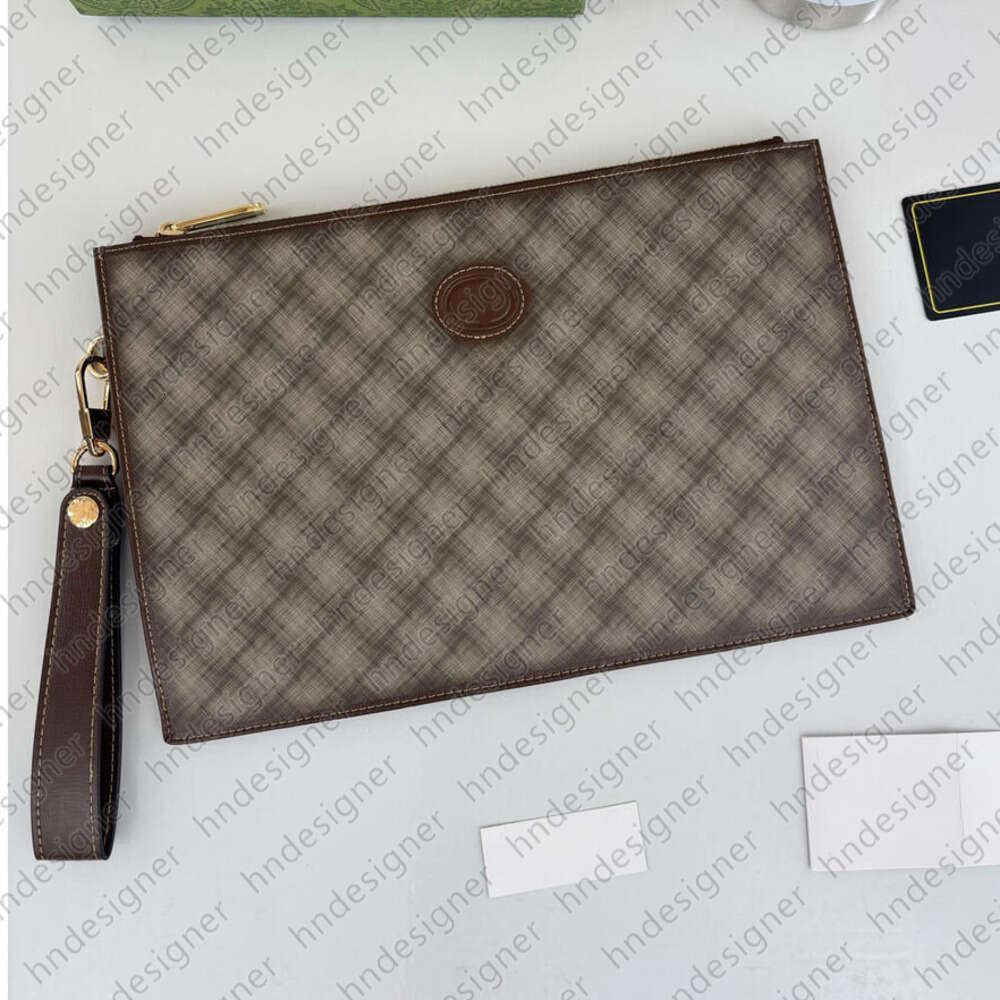 Luxury Zipper Wallet Laptop Bag Womens Mens Handbag Designer Bag Notebook Computer Bag Hand Bag Tablet PC Clutch Bag