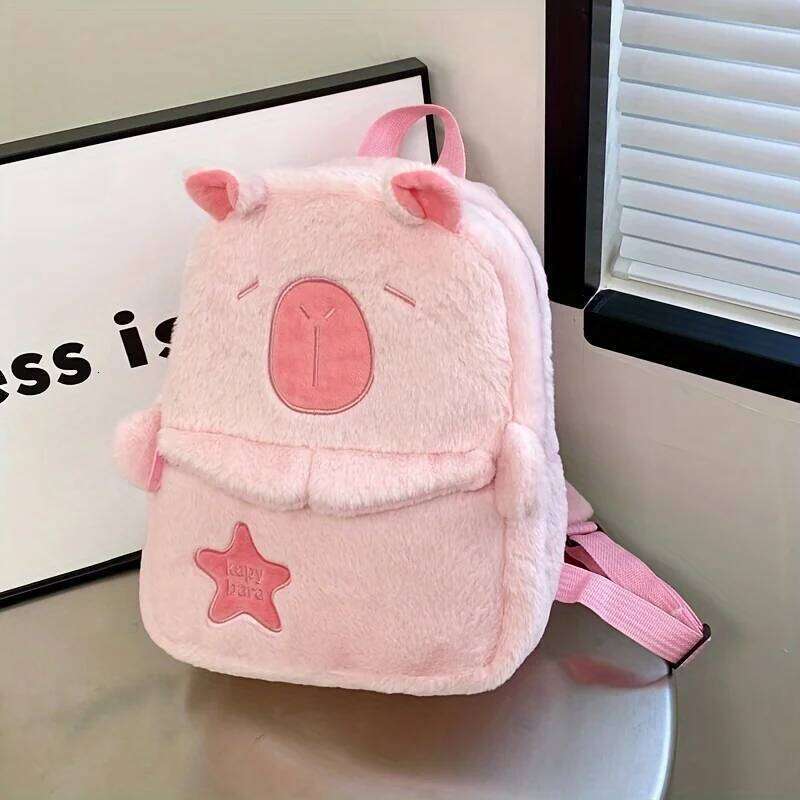 Women's Cute Capybara - Foldable Purse College, Travel, Ideal Birthday Gift Animal Lovers, Backpack for Travel Z260124