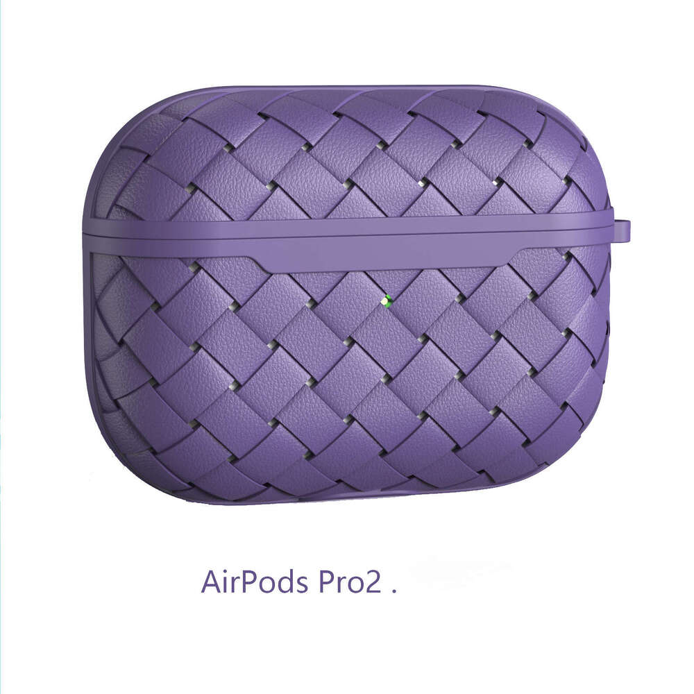Woven Texture AirPods Case Premium Protective Cover For Apple AirPods Pro 2 3 4 high quality fashion