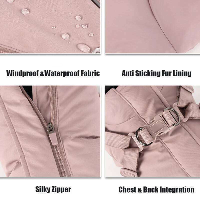 New Autumn Winter Warm And Filled Pet Cold Resistant Dog Vests Cotton Coats Thickened Two Legged Clothes