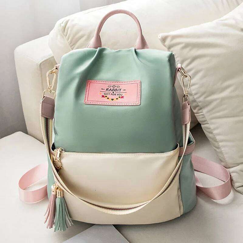 New High Quality Women's Bag Large Capacity Oxford Cloth Bags Ladies Backpack Woman Color Tote Women Shoulder Backpacks Z260124
