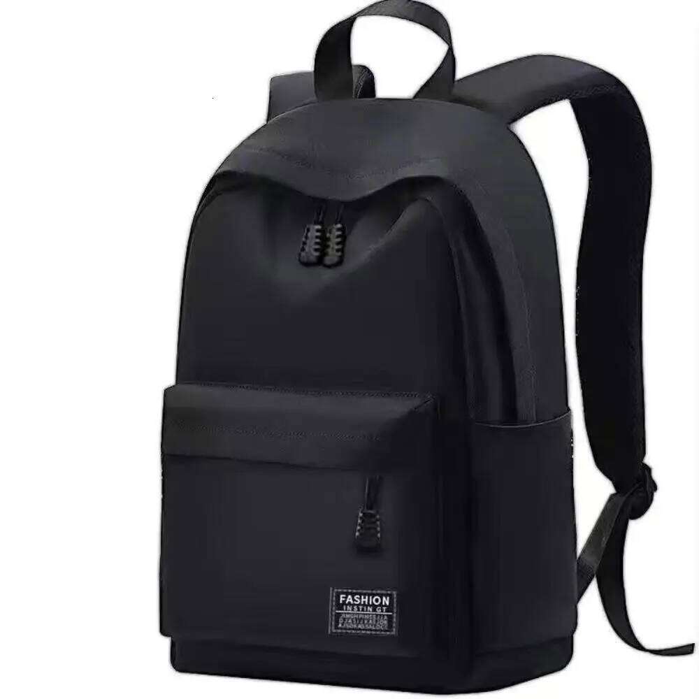 Trendy Men's Minimalist Versatile Large Capacity Student Computer Travel Bag Washable Backpack Z260124