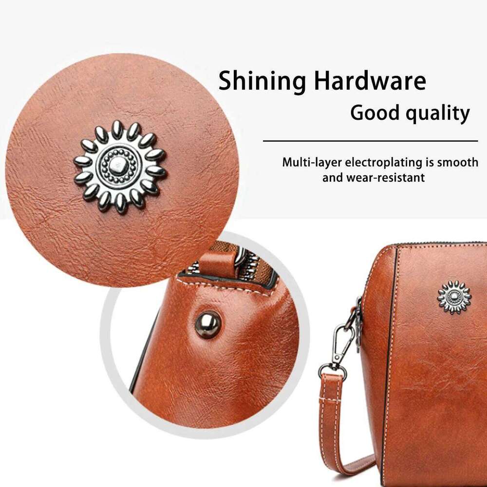 Ladies' fashionable soft leather single-shoulder trendy vertical design crossbody bag, portable phone storage bag Z260124