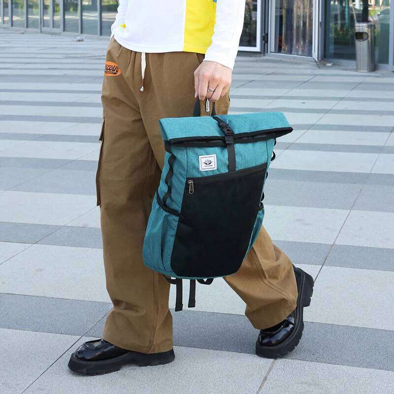 Large Capacity Foldable Backpack Outdoor Travel Waterproof Leisure Fitness Boys' and Girls' School Sports Bag Z260124