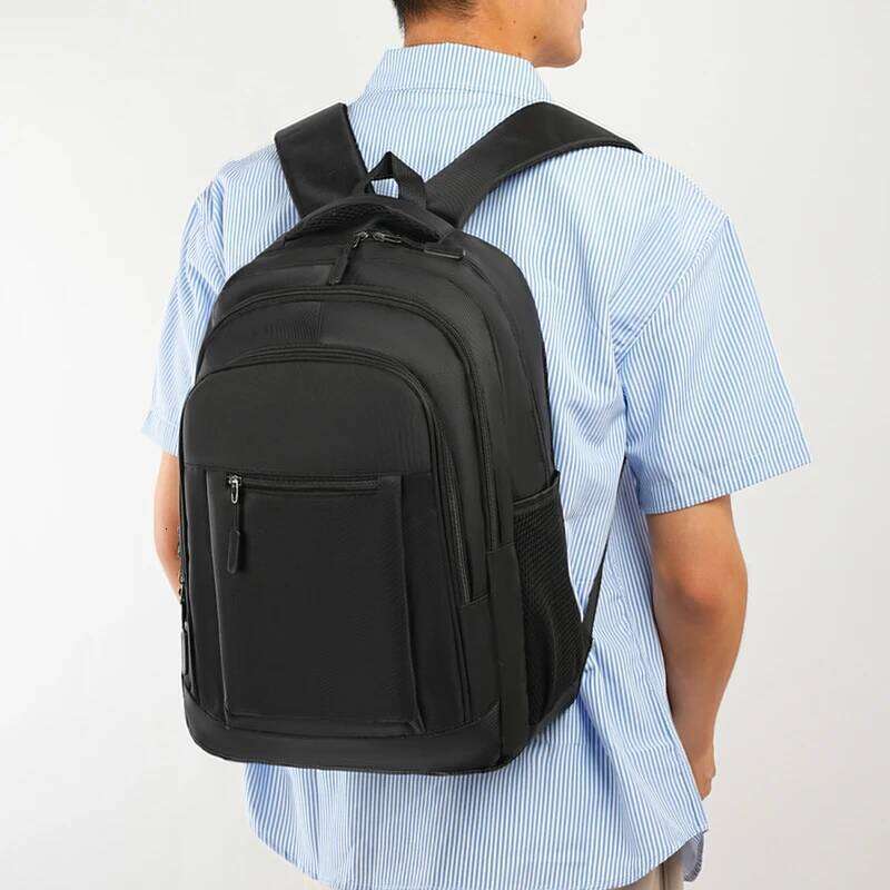 17.3-inch laptop backpack - adjustable shoulder strap, commuter bag, stylish backpack, secure zipper closure Z260124