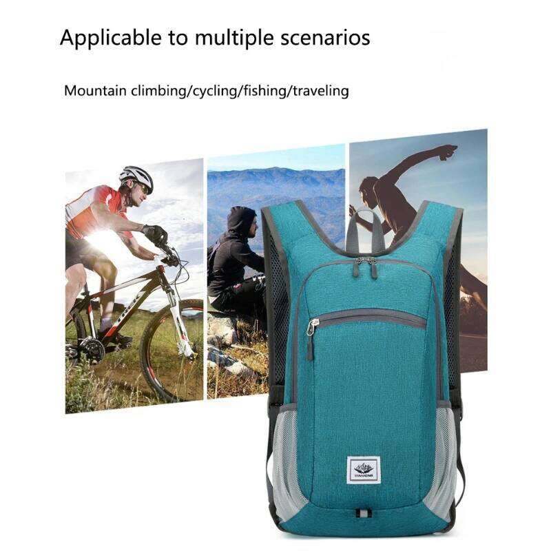 Oxford Cloth Folding Outdoor Sports Lightweight Hiking Travel Bags Women's Casual Schoolbags Men's Backpacks Z260124