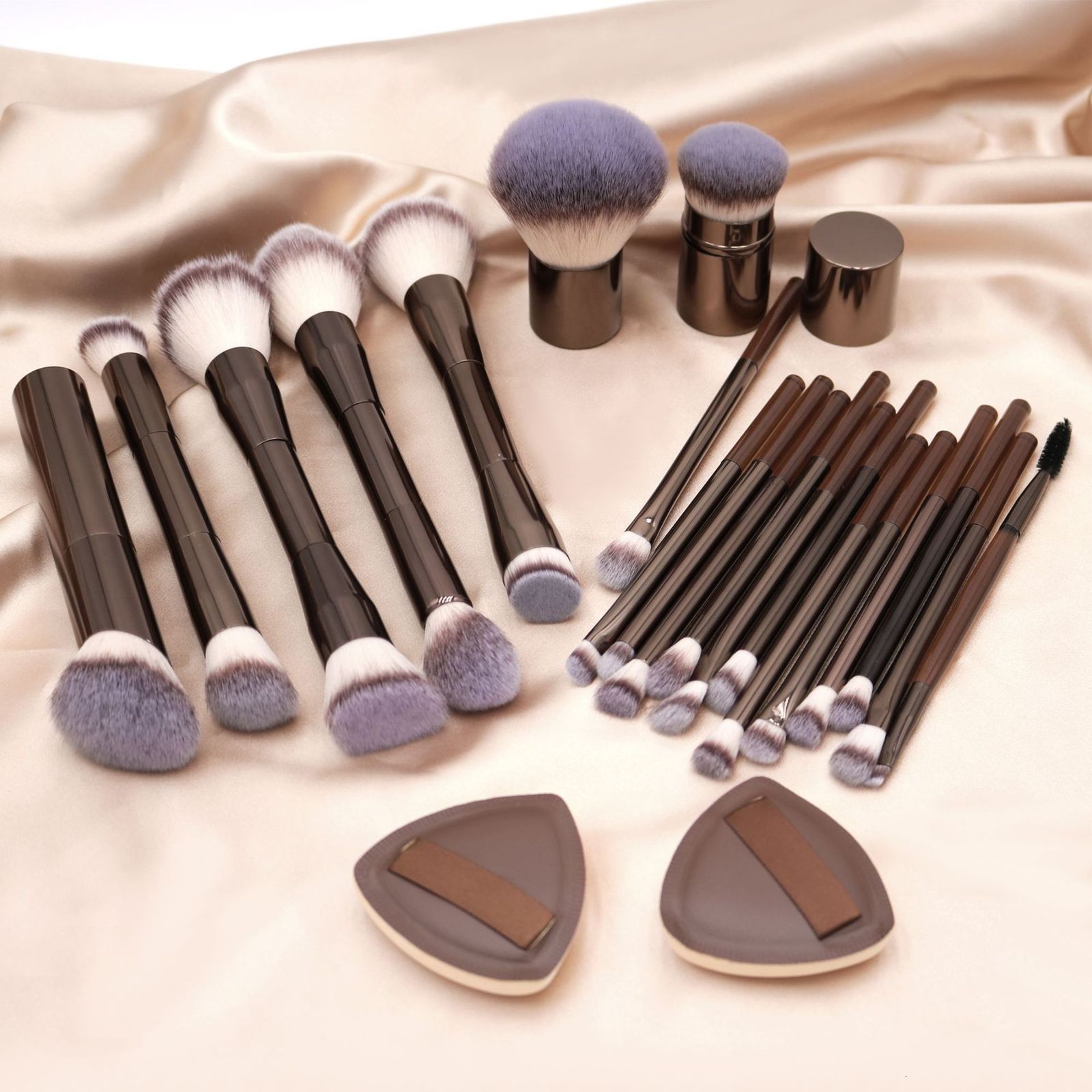 Makeup Brushes Mini 7 Hourglass Makeup Set Brush Portable Animal Hair Makeup Brush Cangzhou Makeup Brush 231102