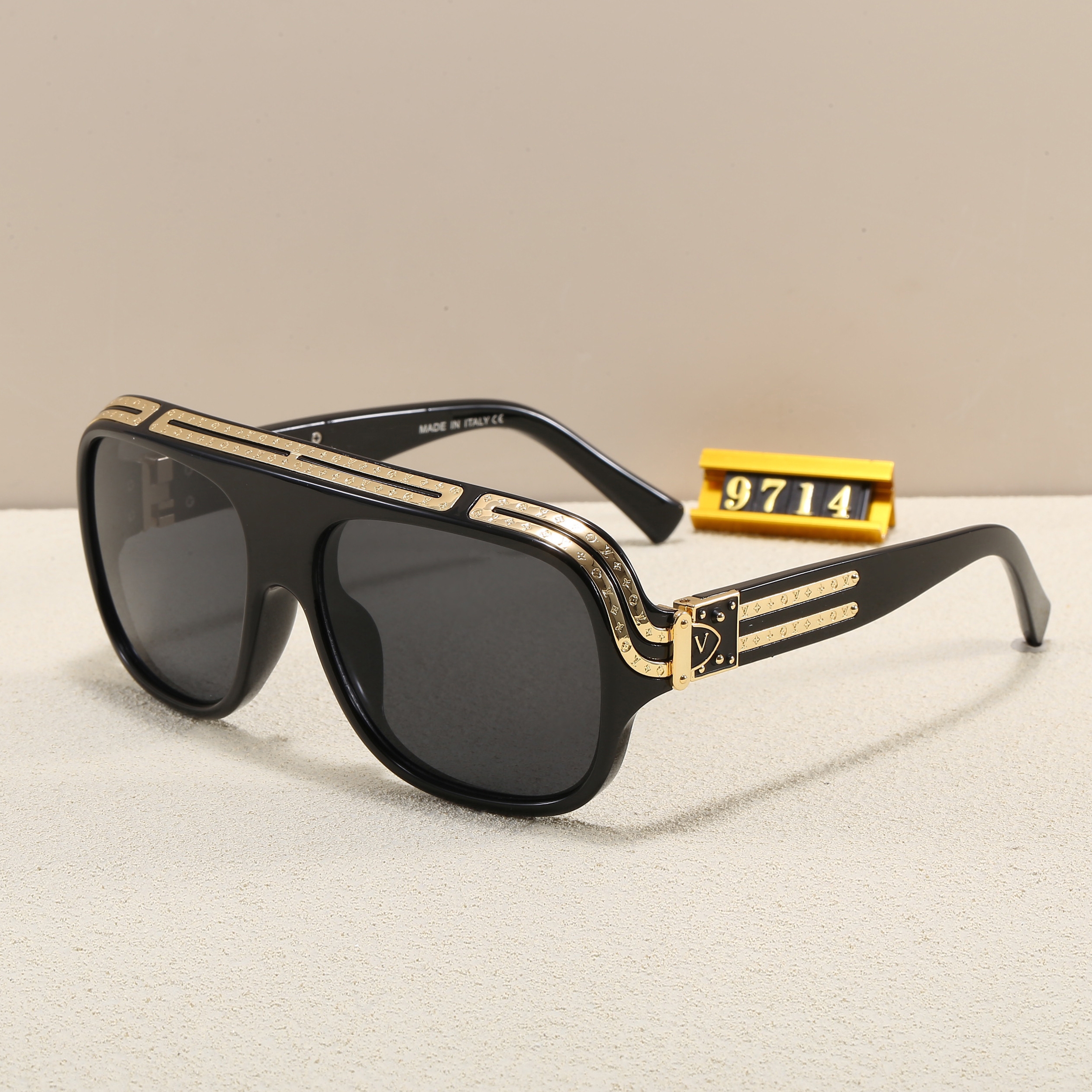 luxury designer sunglasses millionaires sunglass 1.1 evidence men women full frame Vintage Shield MILLIONAIRE 1 sun glasses mens popular Black oversized top 2026