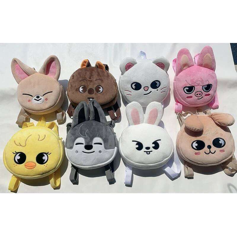 SKZOO Stay Plush Bag Kpop Wolf Rabbit Piglet Bunny Cartoon Mini Backpack Chicken Fan Gift Z260124