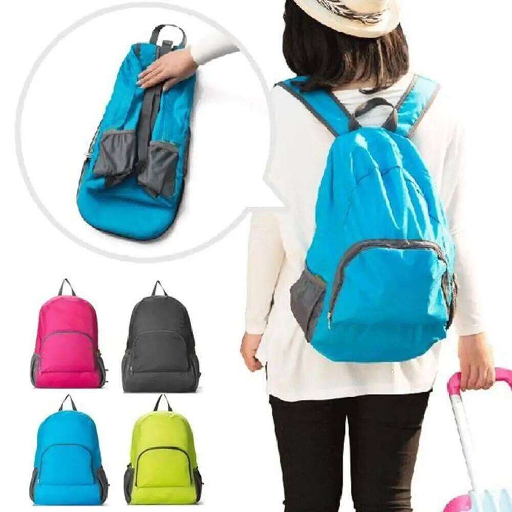 Foldable Outdoor mountaineering backpack Ultralight Nylon waterproof Travel Bag Large capacity Sports Daypack Z260124