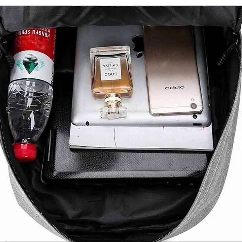 Trendy Men's Minimalist Versatile Large Capacity School Student Computer Travel Bag Washable Unisex Backpack Z260124