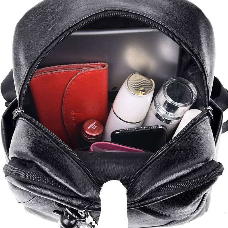 Elegant Women's Lightweight Backpack - Large Capacity, Adjustable Shoulder Strap, PU Material, Great for Travel and Daily Use Z260124