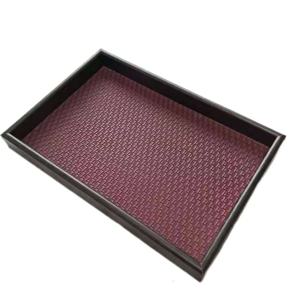 Affordable Luxury Storage Accessories Jewelry Entryway Storage Trays Tea Trays High End Wooden And Leather Aroma Diffusers And French Style Decorative