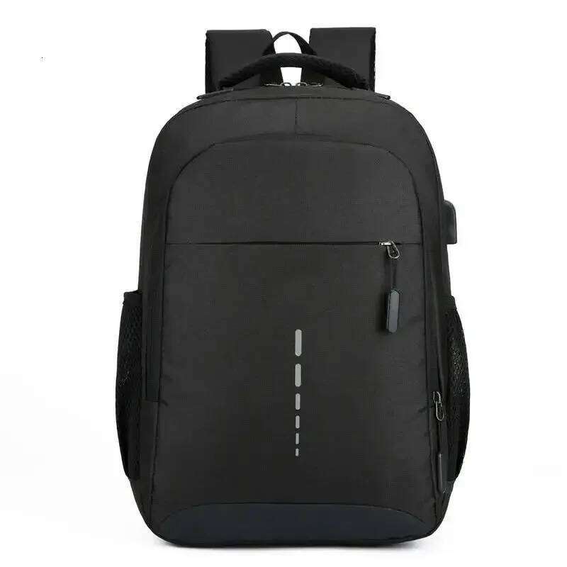 Men's Backpack Large Capacity Simple Fashion Female Student Computer Travel Shoulder Bag Z260124