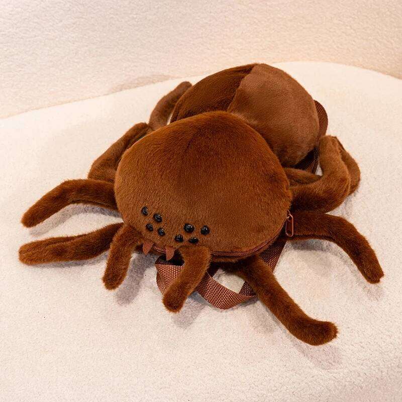 35CM Realistic Plush Insect Cartoon Anime Backpack Children's Spider Doll Shoulder Bag Gift Z260124