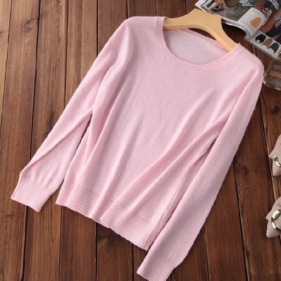 High Quality Autumn Winter Cashmere cotton Blended Knitted Women Sweaters And Pullovers jumper pull femme hiver Y200930