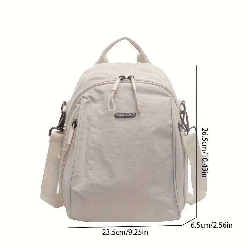 Korean Women's Crossbody Bags Large Capacity Fashion Travel Backpack Daily Commuting Shoulder Lightweight Bag Z260124