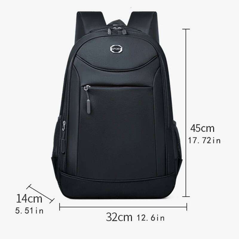 Large-capacity backpack laptop bag, equipped with multiple compartments padded shoulder strap - suitable for school and of Z260124