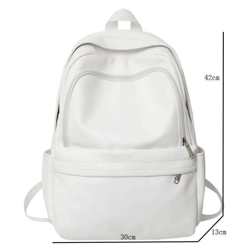 2023 Woman Backpack New Leather Rucksack Women's Knapsack Travel Bagpacks School Bags for Teenage Girls Boys Mochila Back Pack Z260124