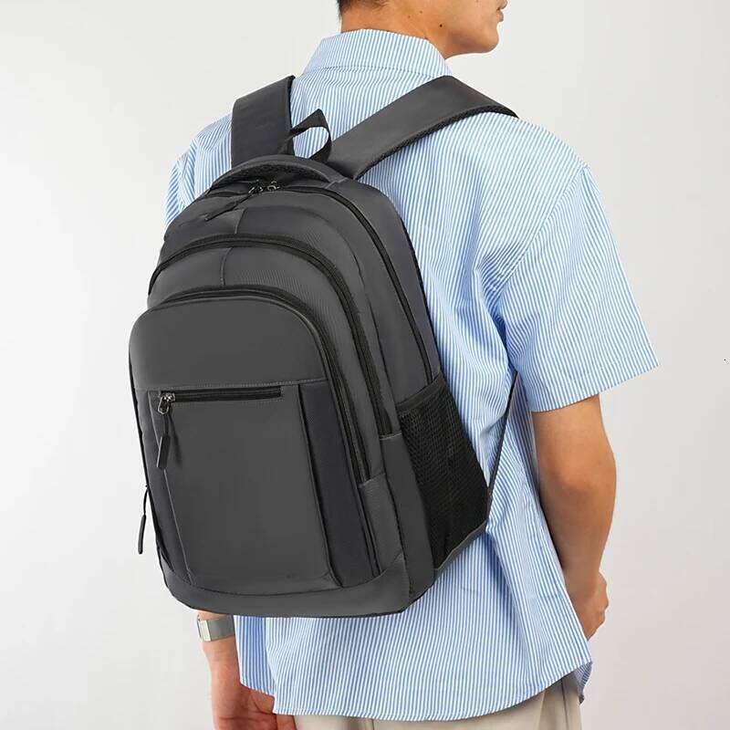 17.3-inch laptop backpack - adjustable shoulder strap, commuter bag, stylish backpack, secure zipper closure Z260124