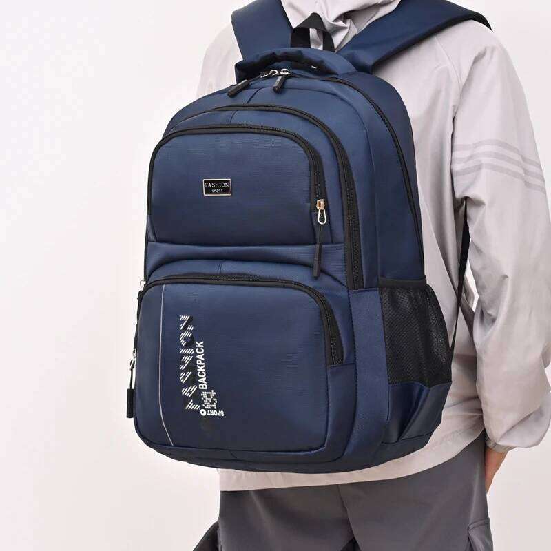 Large capacity Backpack - travel day bag, adjustable strap, zipper closure, back to school, business weekend bag Z260124