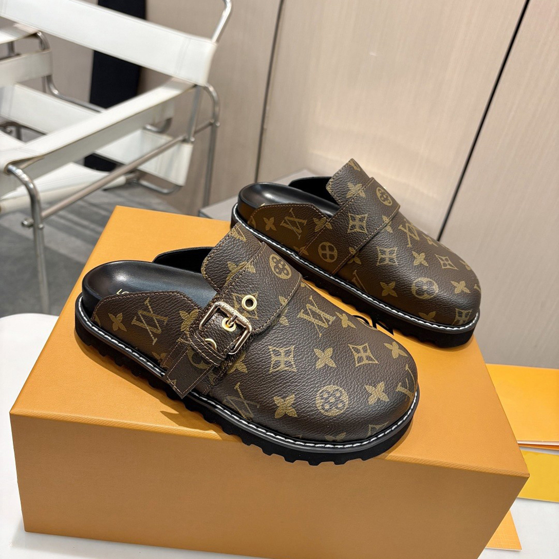 Sandals Famous Designer Women Men 35-45 luxury Slides Slipper Pool Pillow Platform Sandals Classic Summer Scuffs Flat Comfort Mule Denim Embossed Soft Sandal AAAAA