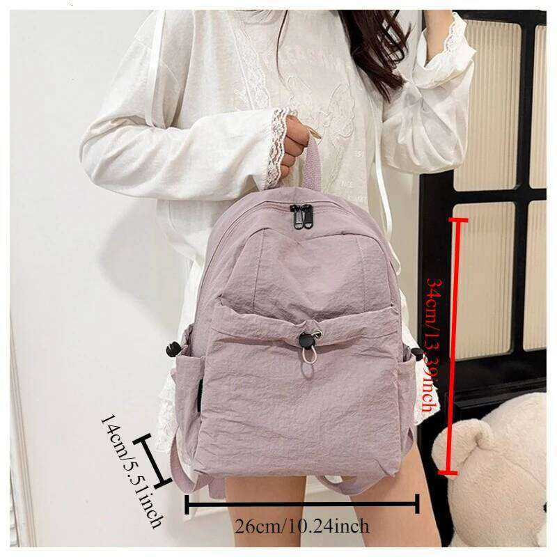 1PC Small Travel New Fashion Casual Women's Backpack Outdoor Hiking activities Camping Equipment Z260124