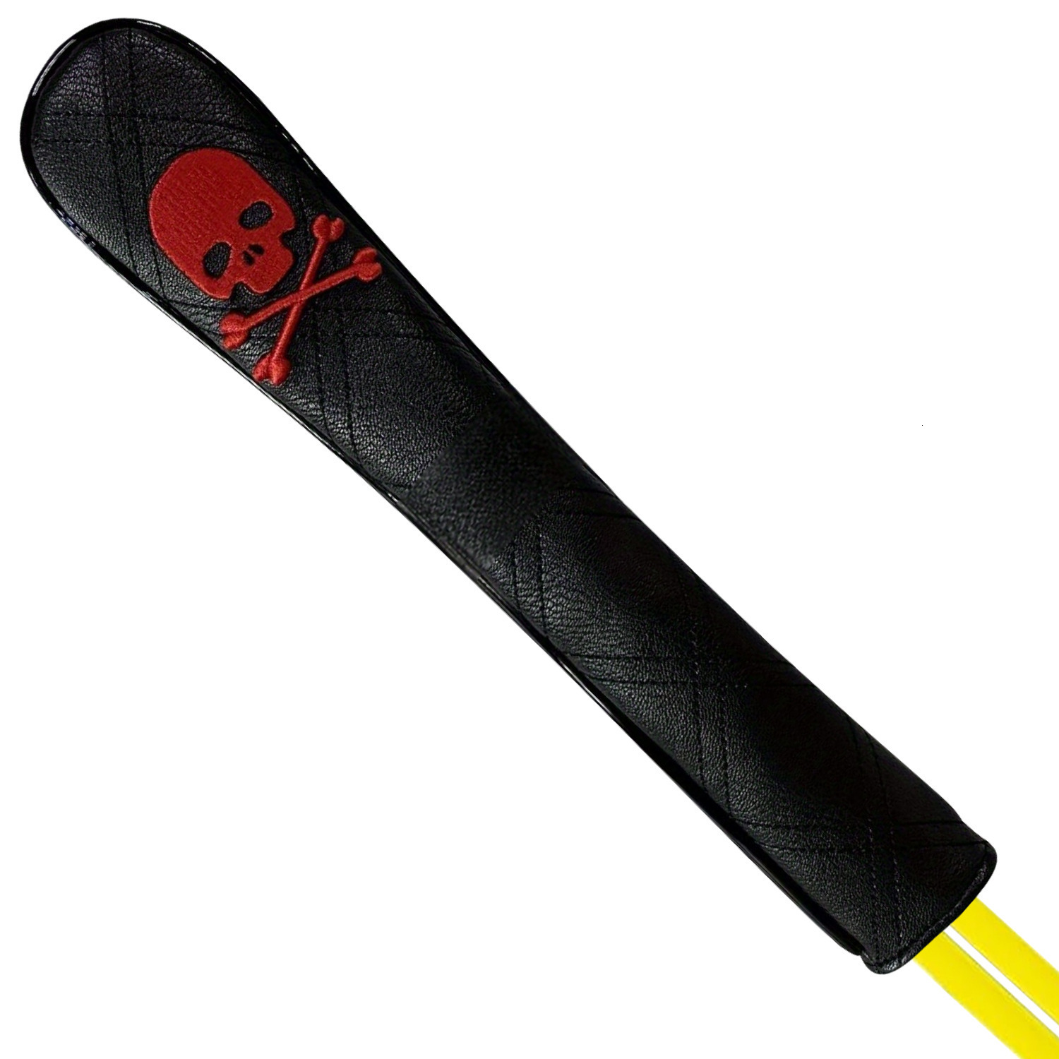 skull Leather Golf Alignment Stick Cover Golf Headcover for Alignment Stick Hold at Least 2 Sticks 251020