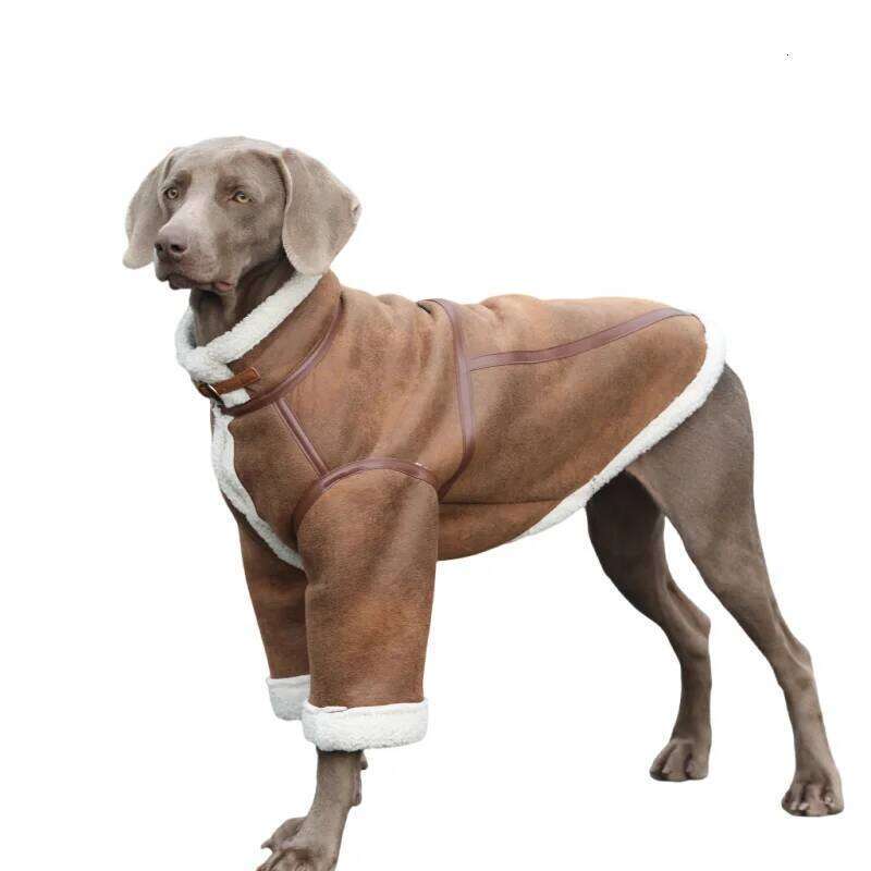 Large Clothes Winter Pet Coat Schnauzer Border Collie Samoyed Husky Labrador Golden Retriever Weimaraner Big Dog Clothing