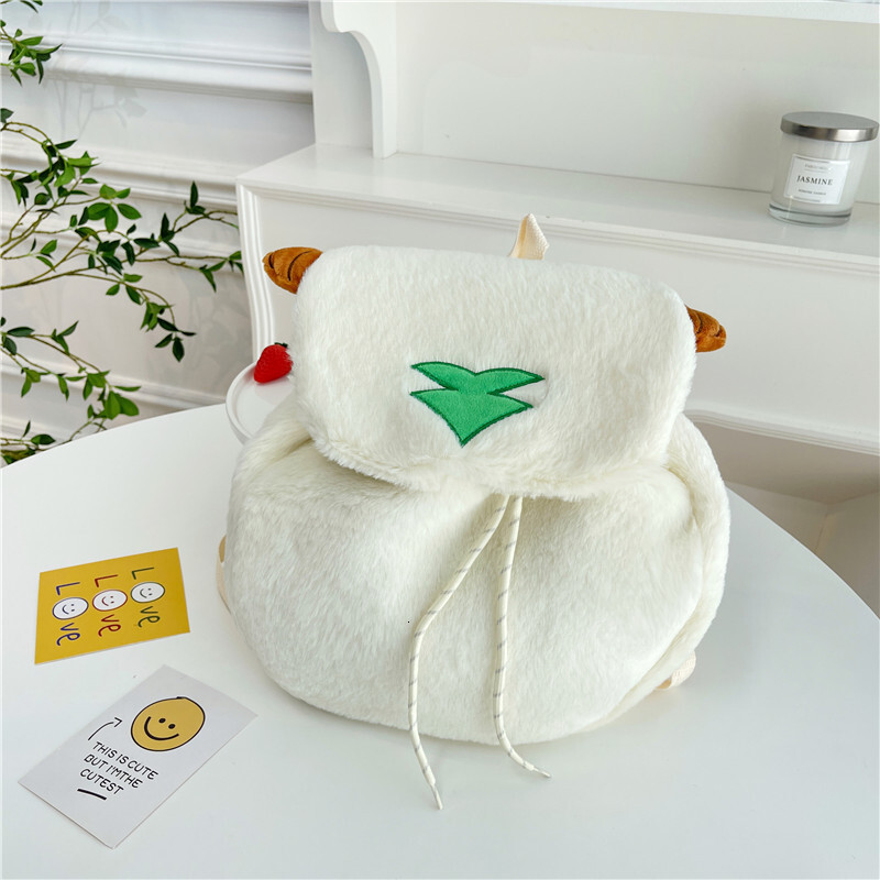 Internet Celebrity Panda Single Shoulder Crossbody Backpack Plush Toy Girl's Birthday Gift Bag Manufacturer Wholesale Sale