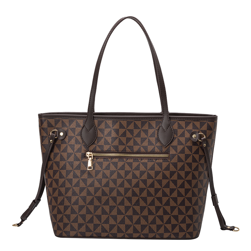 Lacel Urwebin 2026 fashion new classic printed tote bag large capacity commuting and leisure composite bag for woman