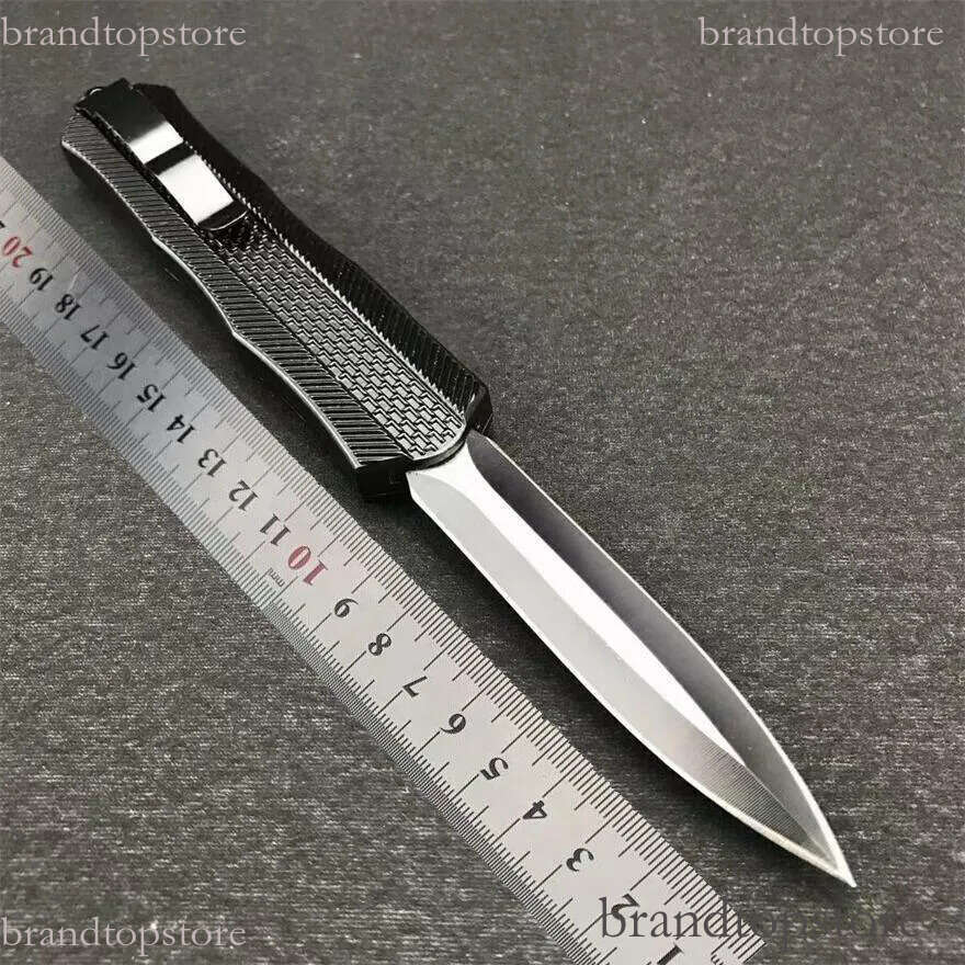 A161-Models Combat-TR Knife Double action 440c Blade folding knife Zinc aluminum Alloy handles Tactical Pocket knife Knives Self-Defense EDC Tools 60