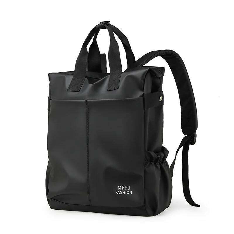 Leisure travel backpack, large capacity, adjustable shoulder straps, zipper closure, retro style laptop bag Z260124