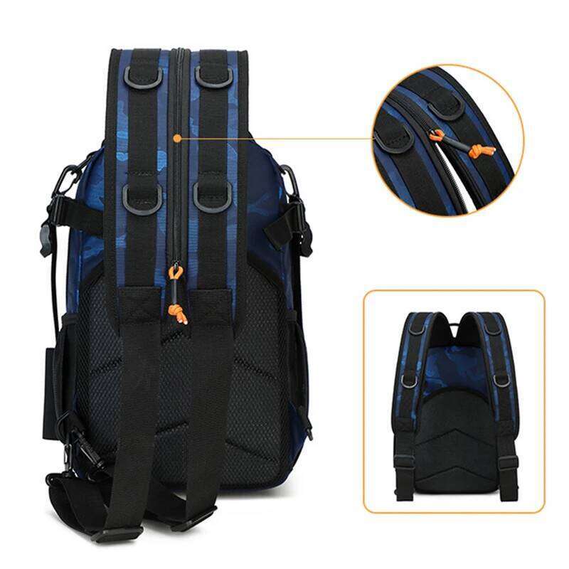 Fishing Lure Tactical Camping Backpack Outdoor Sports Hiking Molle Tackle with Rod Holder for Men Climbing Travel Bag Z260124