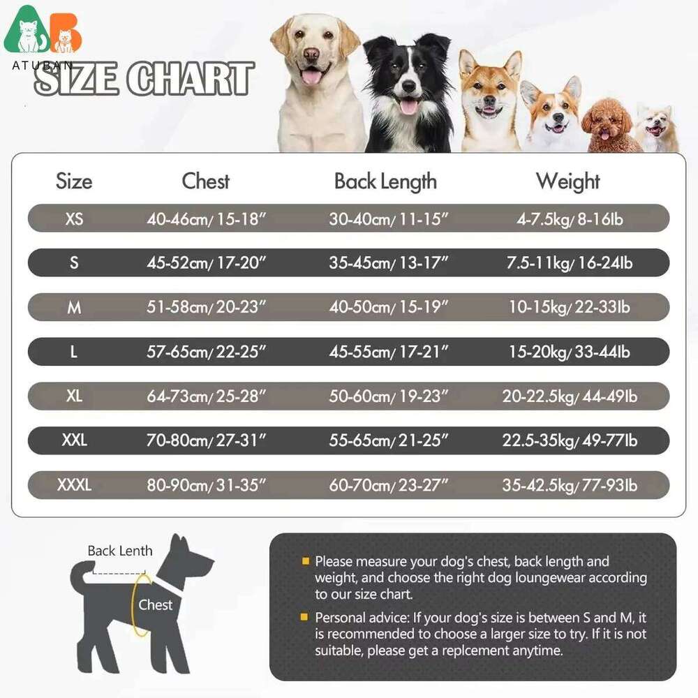 ATUBAN Warm Coat English Plaid Fleece Vest Windbreaker Jacket Winter Clothing Traction Eyelets Suitable For All Dog Type