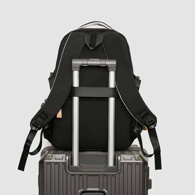 Men's large capacity multi compartment Backpack - adjustable strap, laptop compartment, suitable for travel, commuting, school, Z260124