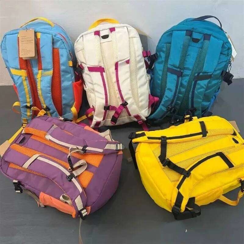 New men's women's contrasting color outdoor and leisure travel backpacks, sports hiking bag Z260124