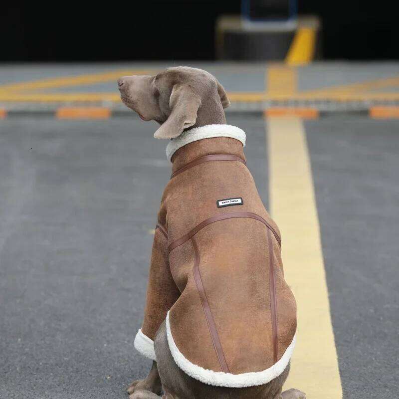 Large Clothes Winter Pet Coat Schnauzer Border Collie Samoyed Husky Labrador Golden Retriever Weimaraner Big Dog Clothing