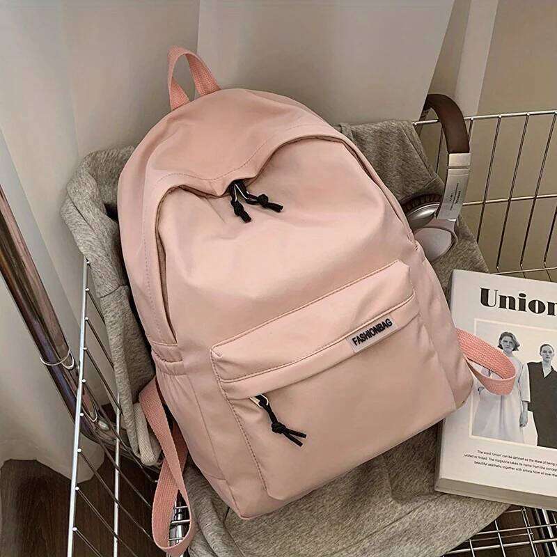 1 PC Bag Sets Daypacks Durable Nylon Handbag Women Fashion Backpack Casual Large Capcity For College students Z260124