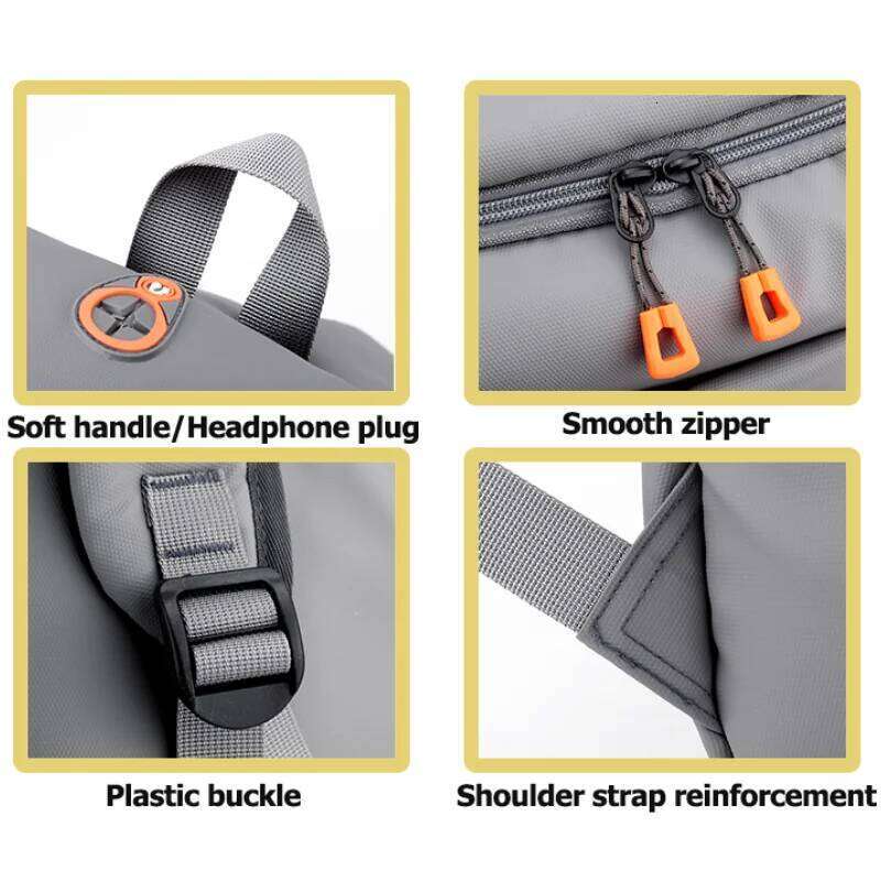 Stylish simple backpack - lightweight, large capacity with laptop compartment, suitable for school, travel and work Z260124