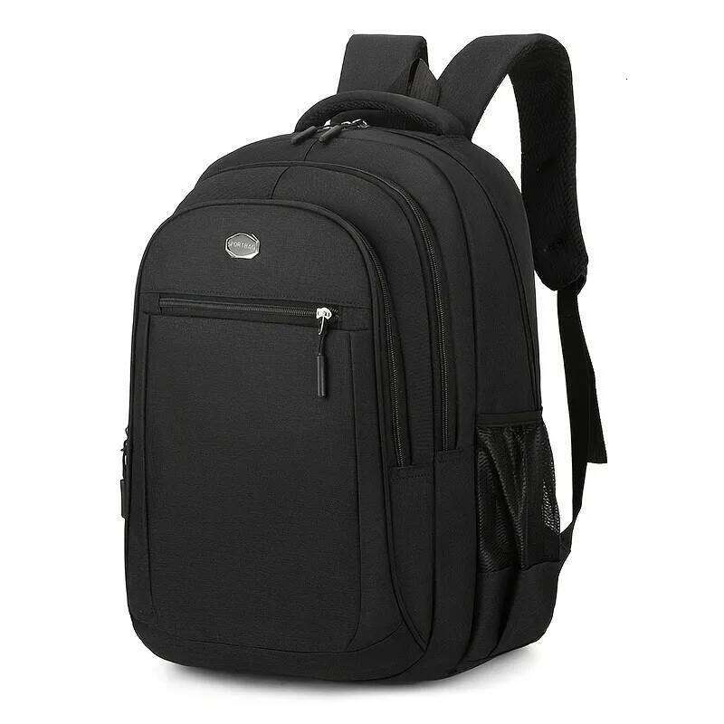 Large Capacity Backpack, Men's Women's Student Computer BagMulti Pocket Waterproof And Wear-resistant Commuting Backpack,Chr Z260124