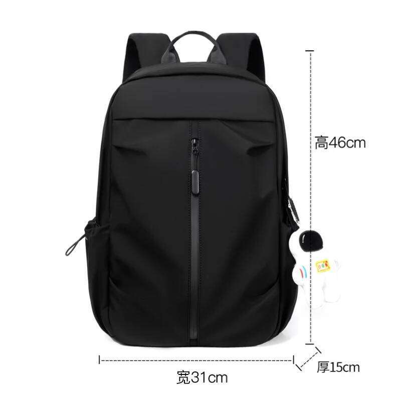 Durable Men's Backpack - Water-Resistant, Large Capacity, Casual Business & StudentBagwithLaptop Compartment, BackpackforSchool Z260124