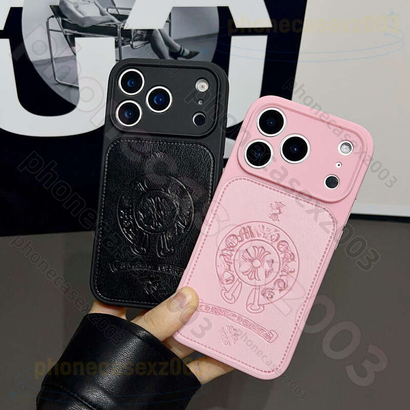 Chrome Retro Heartsbelt Case Designer Phone Case Chrome Tote Heartsbag Case Luxury Compatible With Apple 16 Pro Max Phone Case Feel Iphone 15 Luxury Phones Case