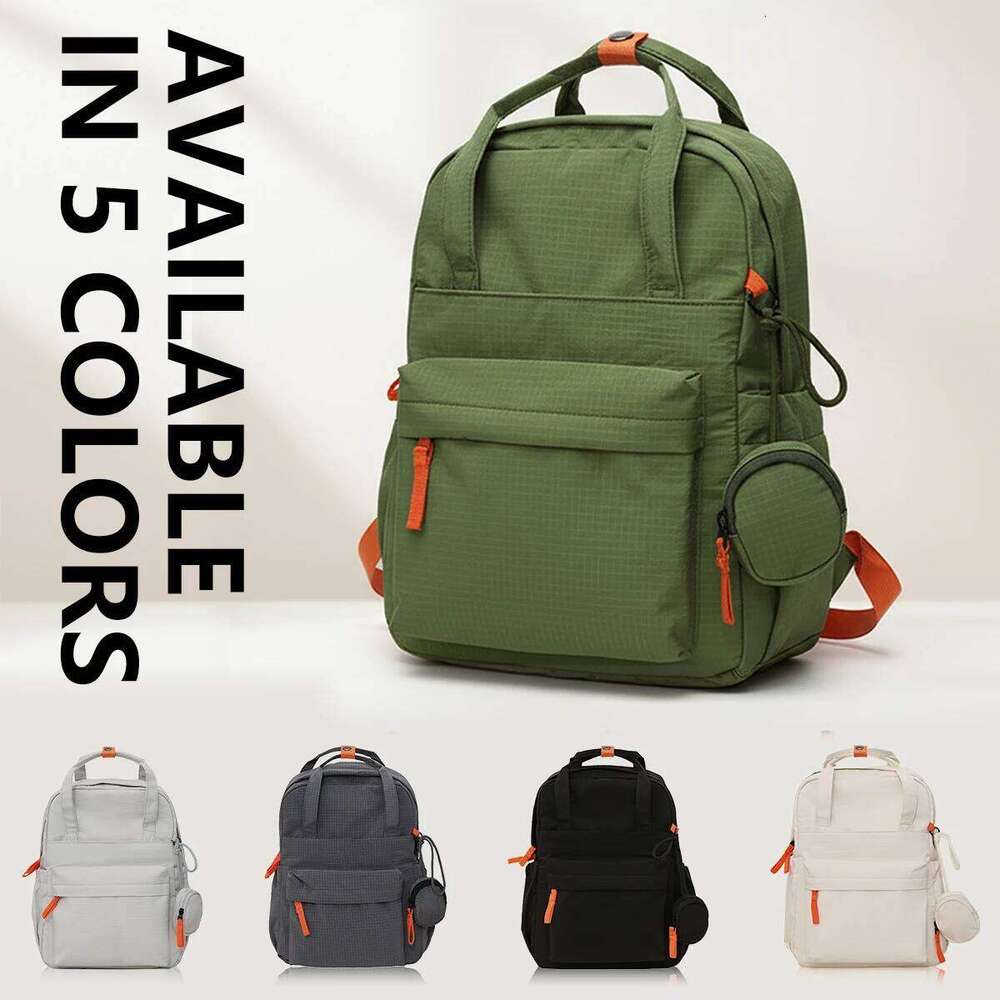 Autumn and Winter New Small Plaid Korean Style High School Schoolbag Female College Student Outdoor Backpack Male Travel Sports Hiking Z260124