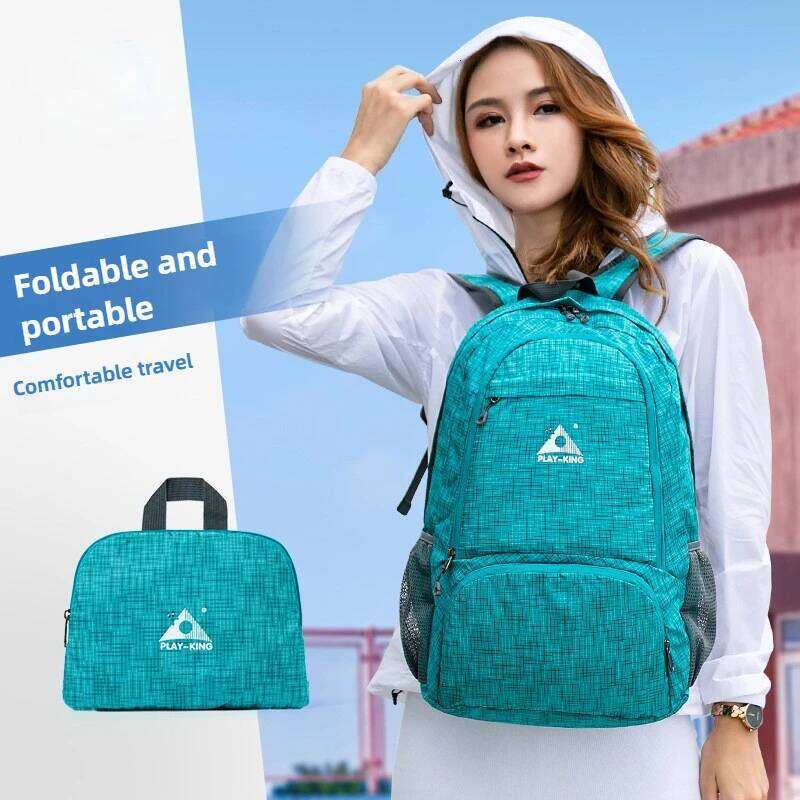 Outdoor Travel Foldable Lightweight Leisure Sports Camping Backpack Hiking Bag Z260124