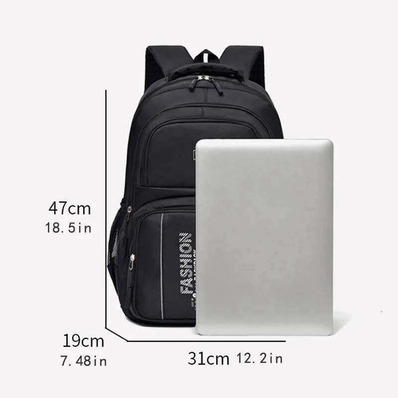 Large capacity Backpack - travel day bag, adjustable strap, zipper closure, back to school, business weekend bag Z260124