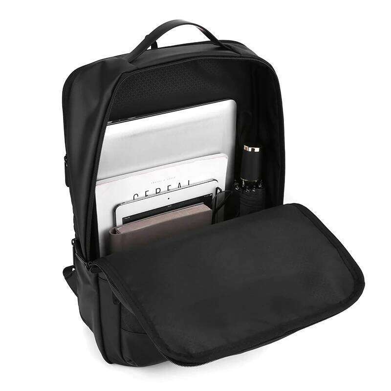 Large capacity business backpack,men's stylish student backpack, multifunctional laptop storage backpack,With USB port. Z260124